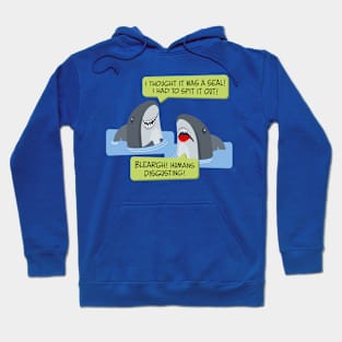 Shark snack Hoodie